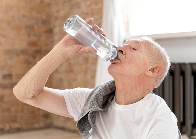 qué hacer cuando un anciano no quiere beber agua 